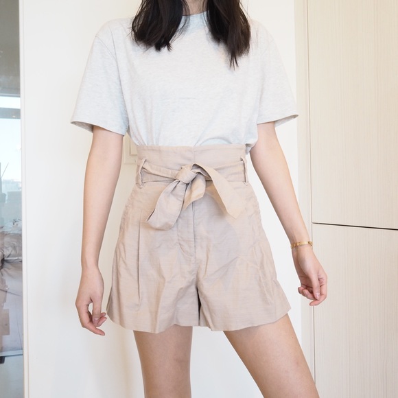 Wilfred Tie-Front Shorts - Picture 1 of 7